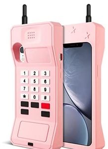 Retro Cartoon Phone Case Pink
